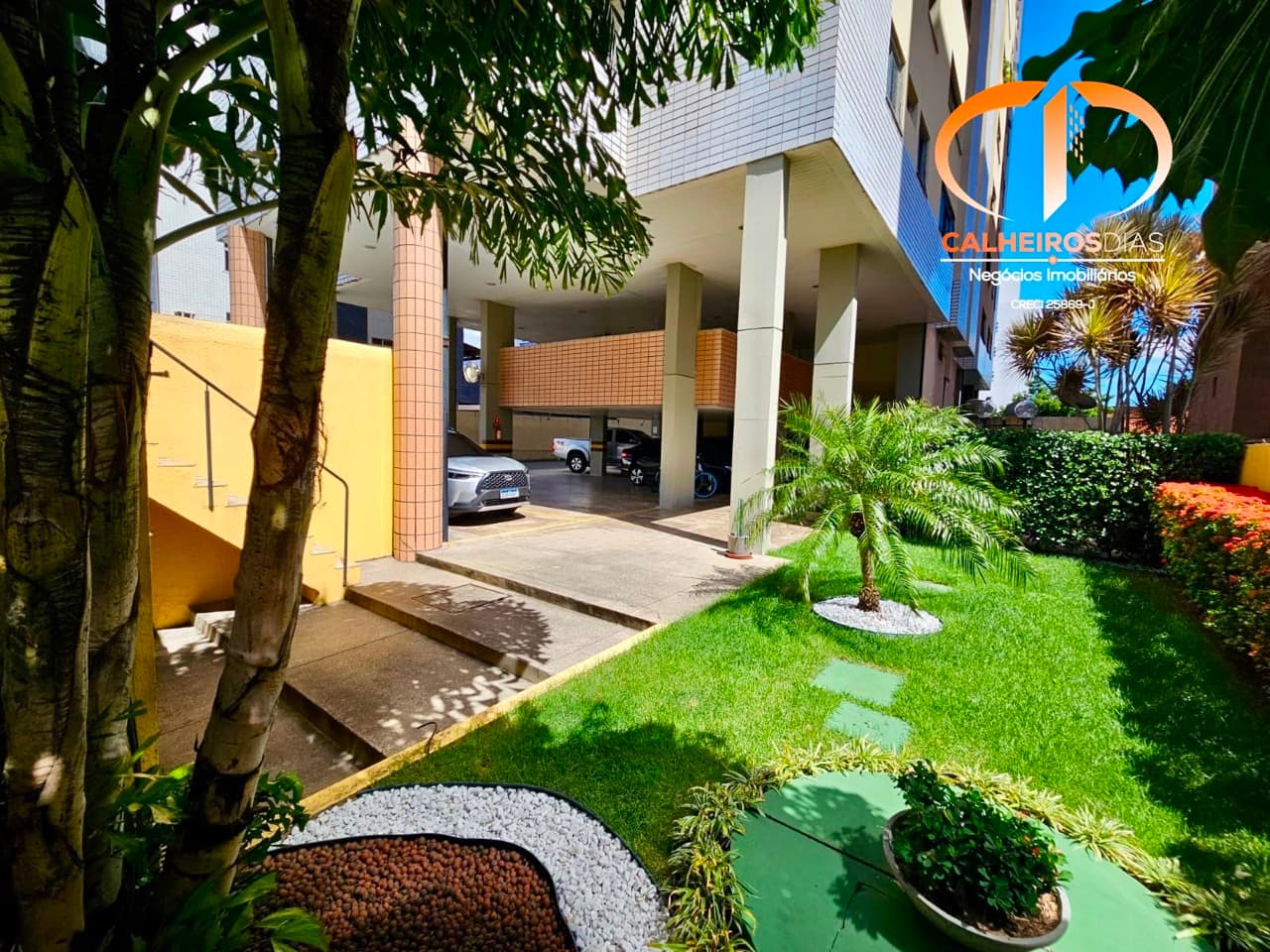 Área externa · Apartamento de 110 m² com sala em L, varanda e DCE, no Meireles — foto 1