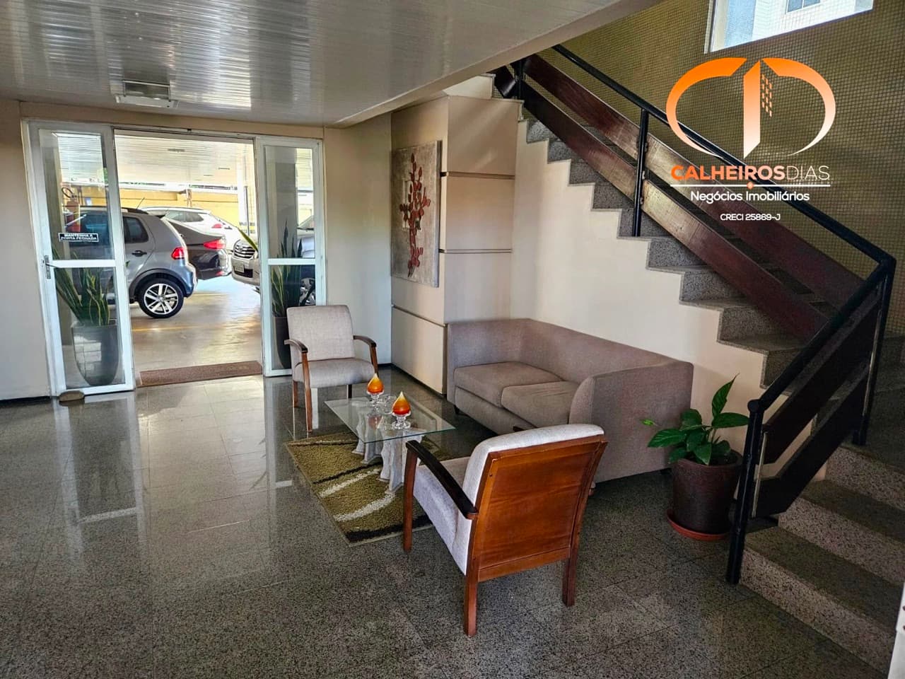 Área externa · Apartamento de 110 m² com sala em L, varanda e DCE, no Meireles — foto 2