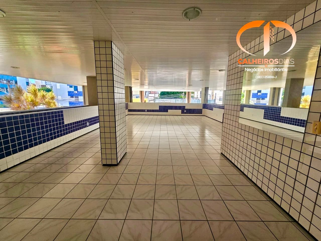 Área externa · Apartamento de 110 m² com sala em L, varanda e DCE, no Meireles — foto 3