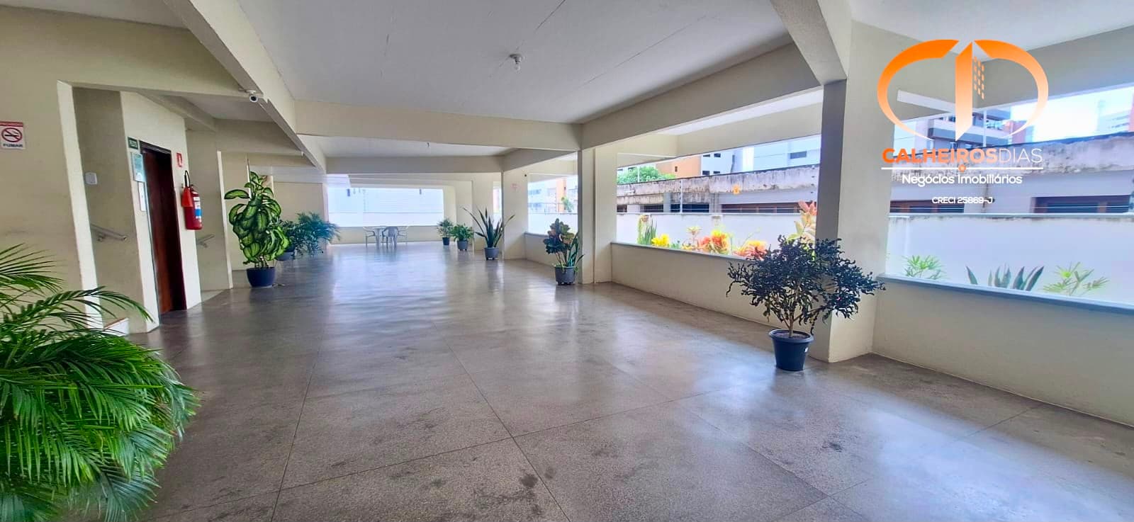 Área externa · Apartamento nascente de 140 m² com 3 quartos e DCE, no Dionísio Torres — foto 2