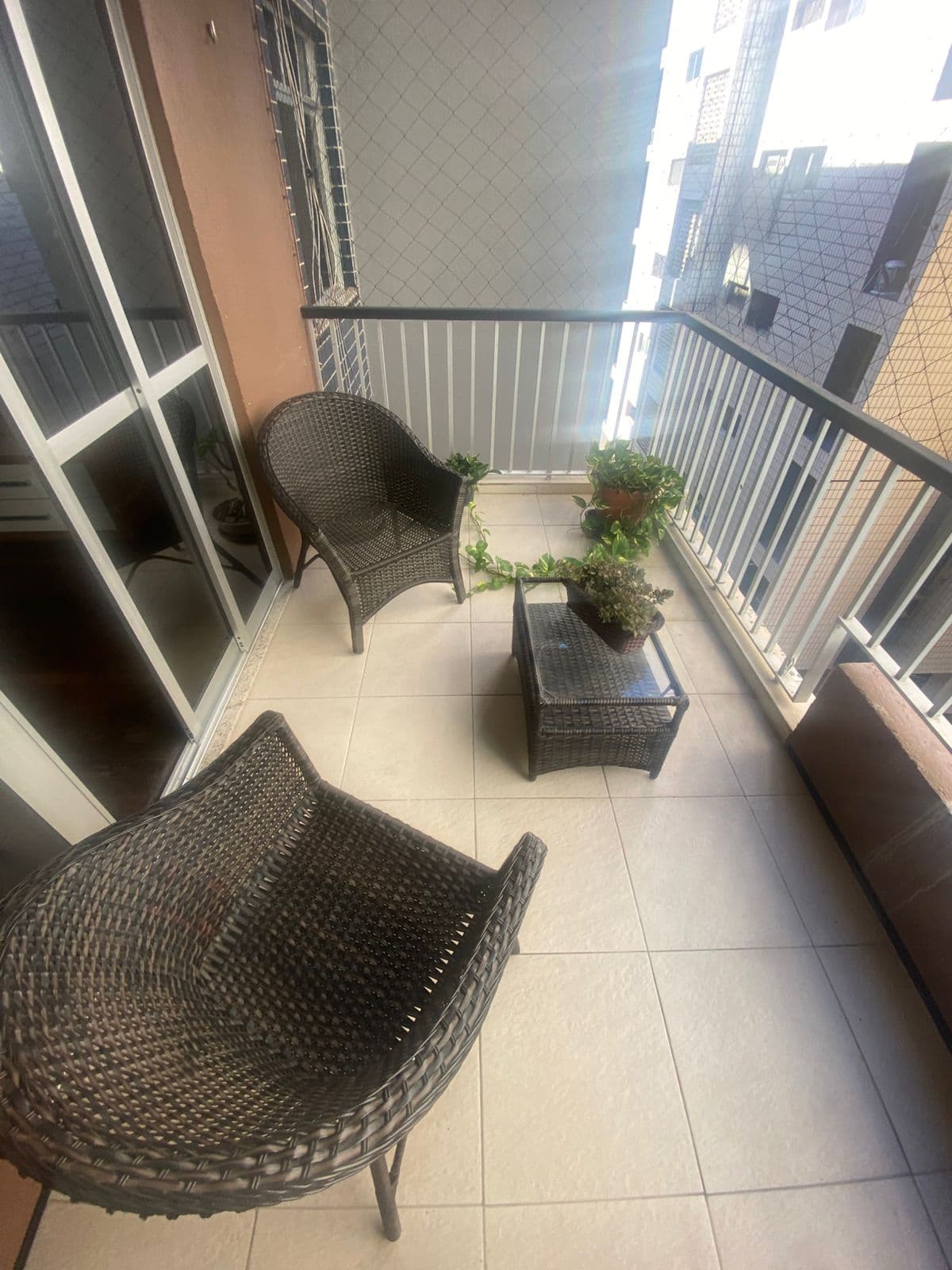 Sala em dois ambientes e varanda a passos da Beira-Mar — foto 19