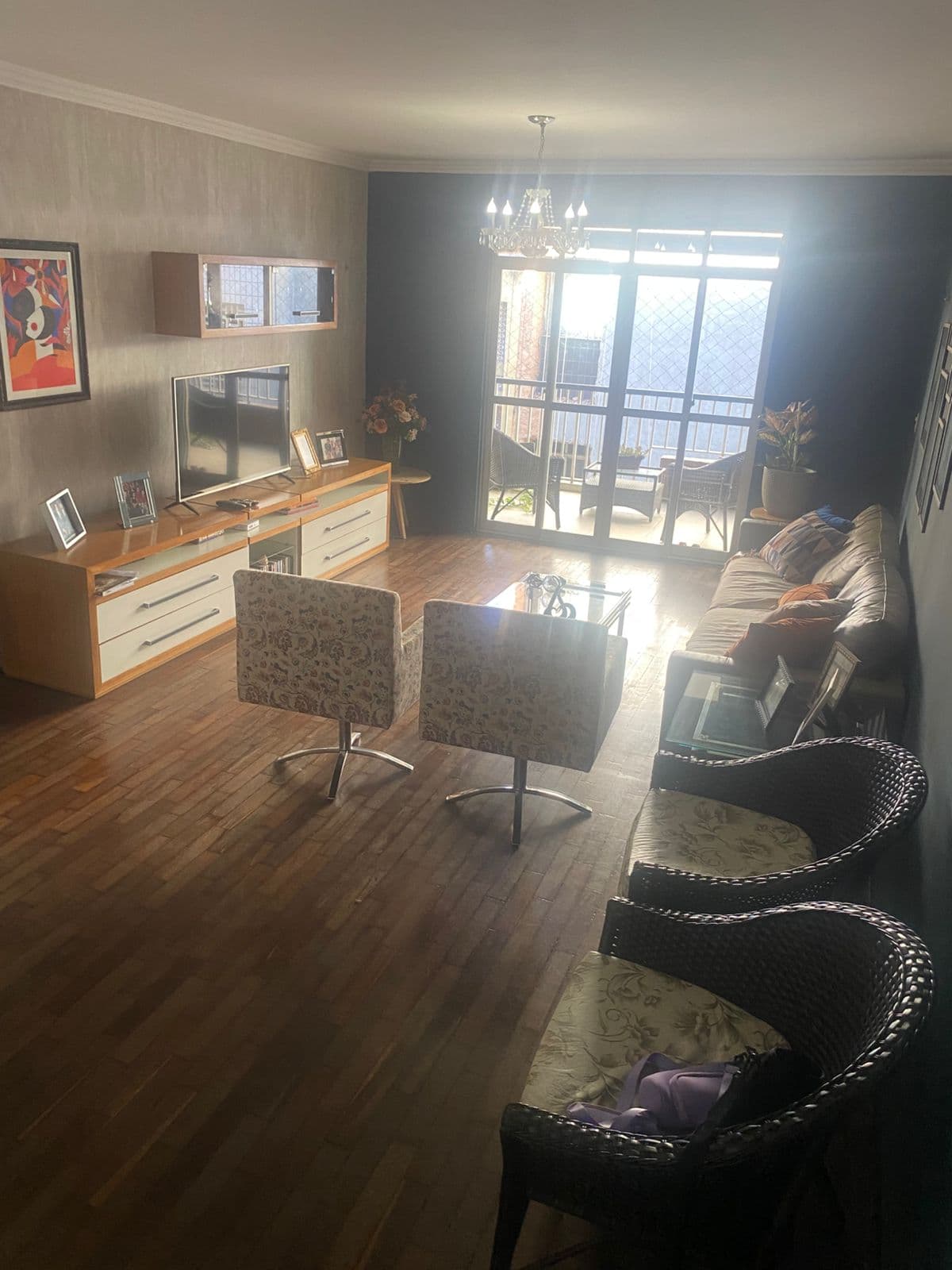 Sala em dois ambientes e varanda a passos da Beira-Mar — foto 30