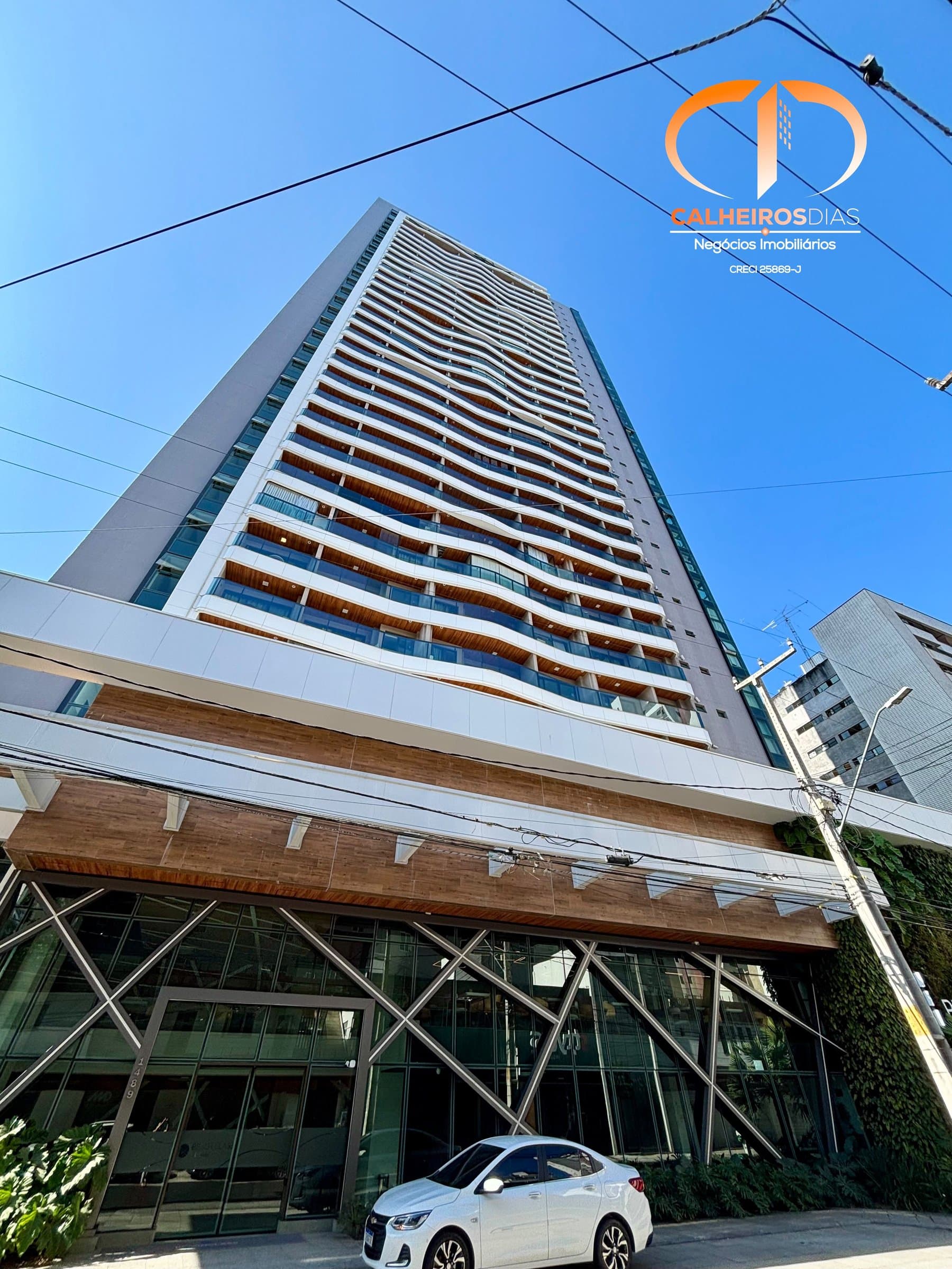 Área externa · Apartamento de 40 m² com suíte e varanda, no Beach Class Meireles — foto 2