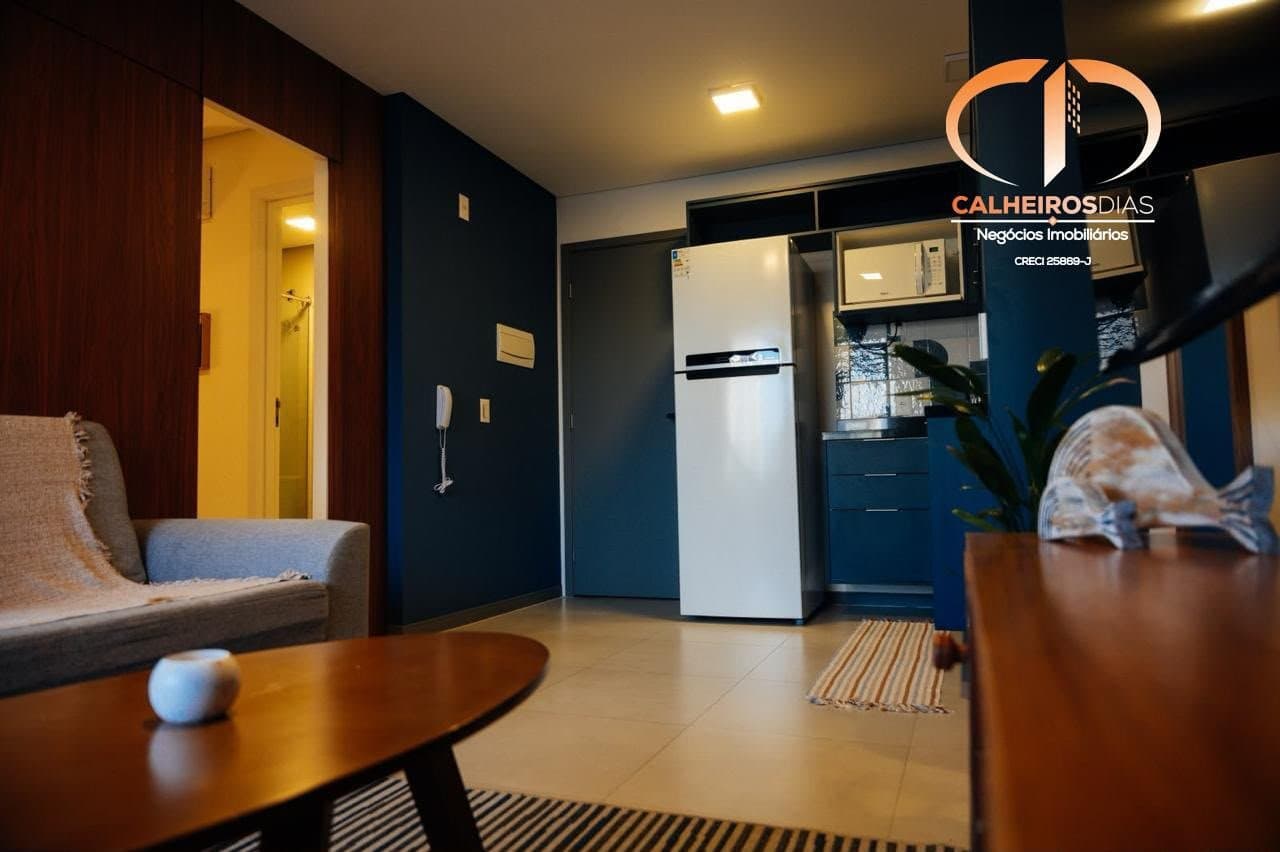 Apartamento de 40 m² com suíte e varanda, no Beach Class Meireles — foto 3