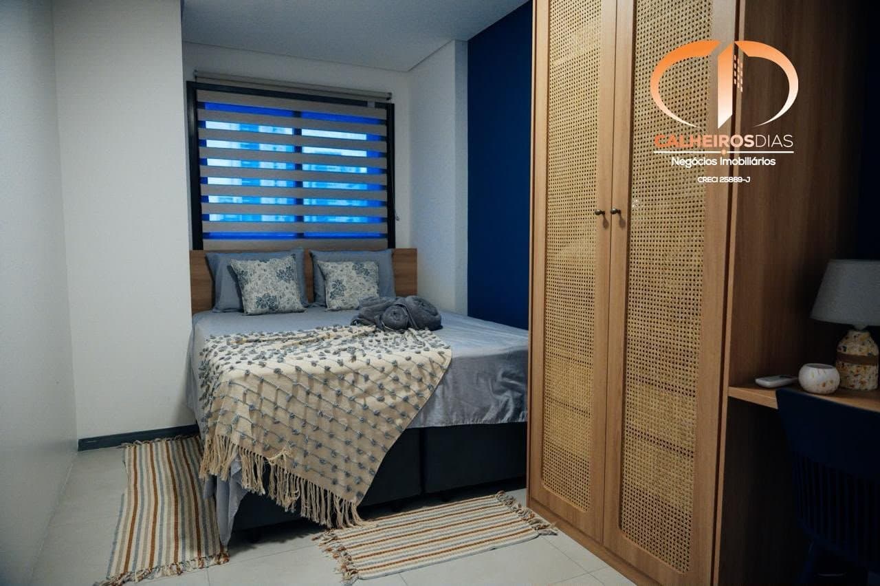 Apartamento de 40 m² com suíte e varanda, no Beach Class Meireles — foto 9