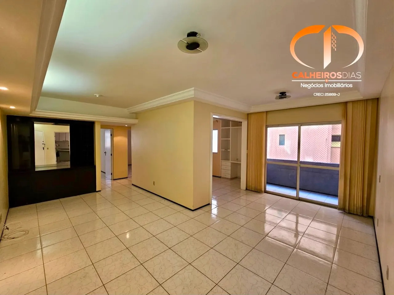 Apartamento de 110 m² com sala em L, varanda e DCE, na Aldeota, foto 2