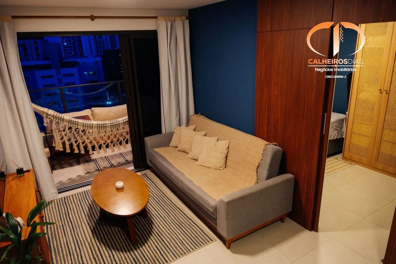 Apartamento de 40 m² com suíte e varanda, no Beach Class Meireles, foto 5