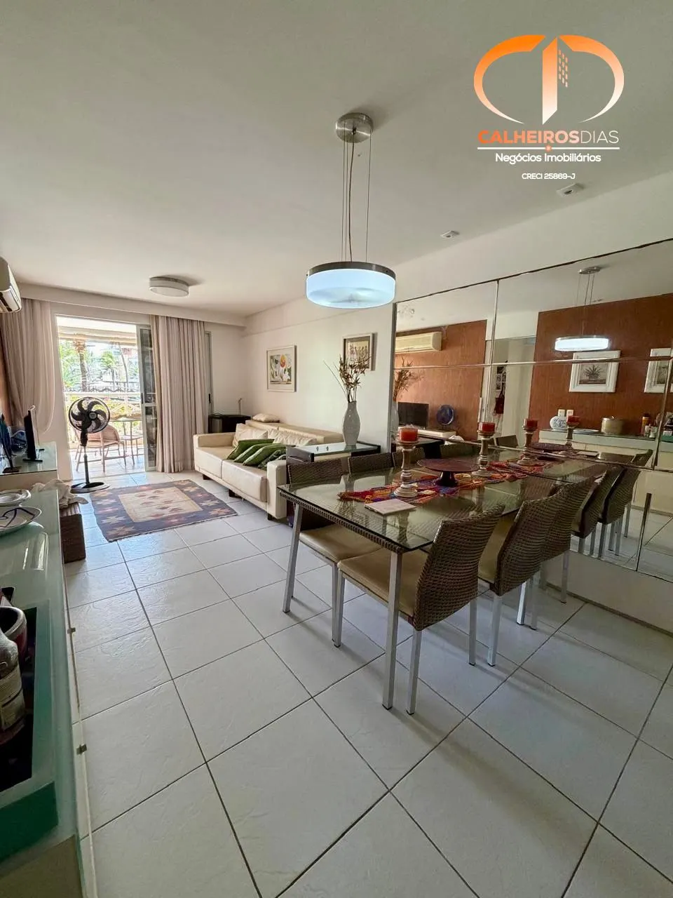 Apartamento térreo de 100 m² mobiliado no Portamaris Resort, em Porto das Dunas, foto 2